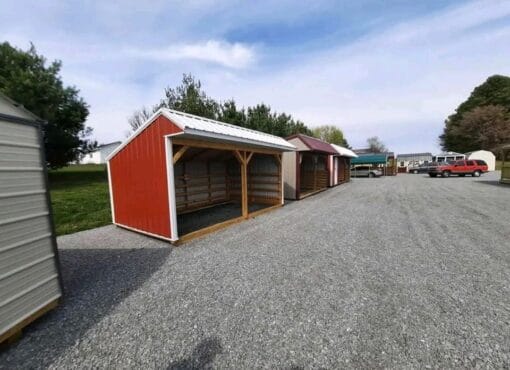 open horse barns