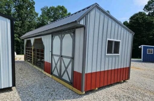 open horse barns