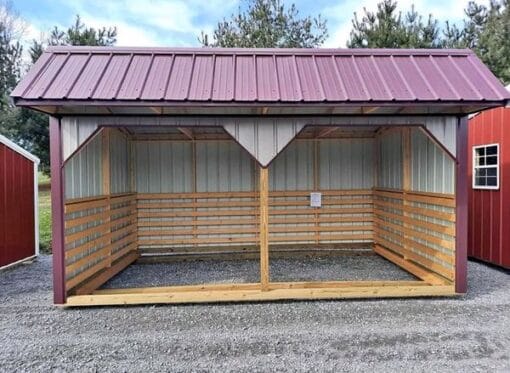 open horse barns